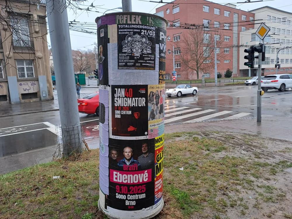 Kounicova x Zahradníkova